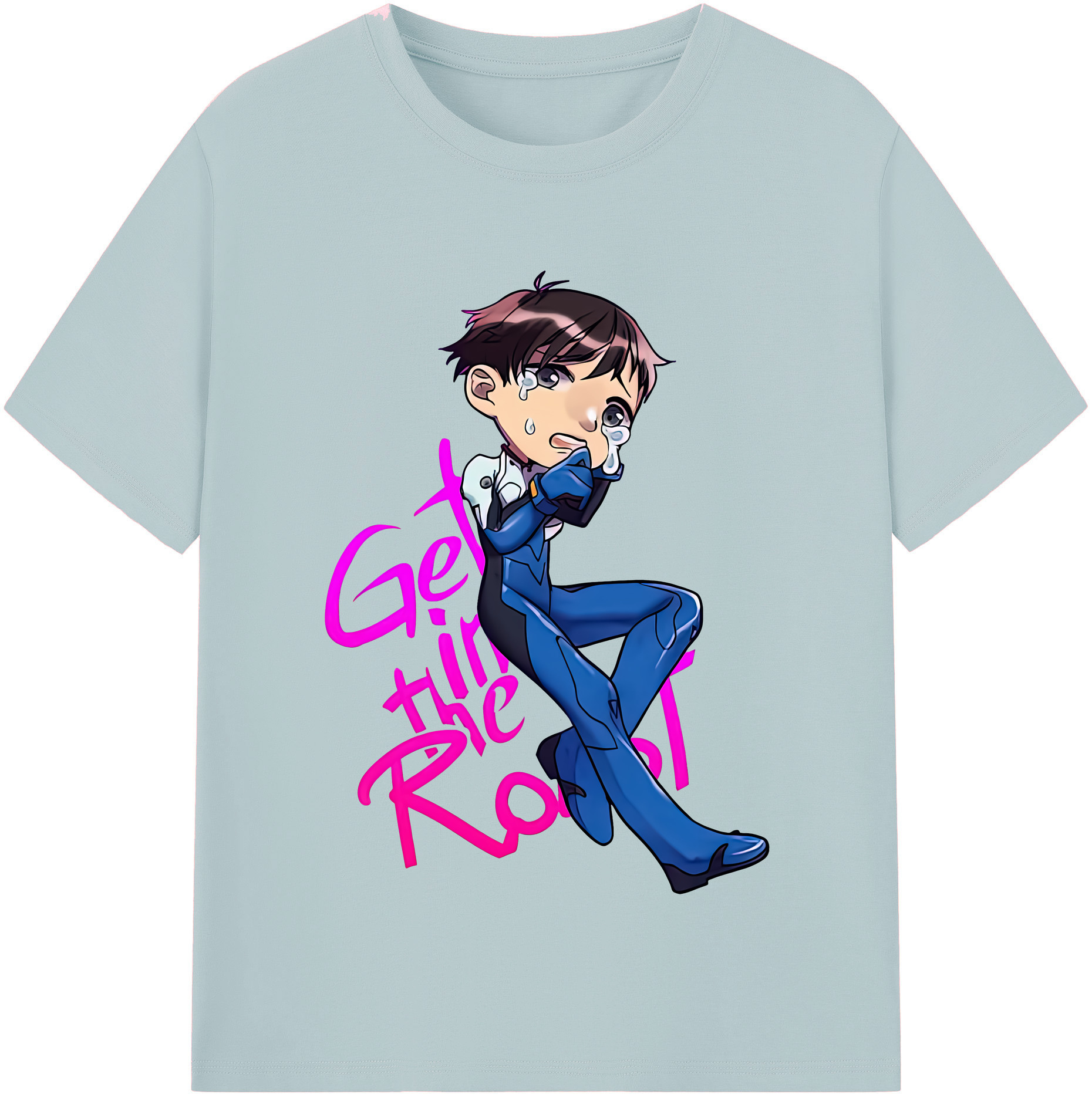 （画像用） EVA 新世紀エヴァンゲリオン 綿100％半袖Tシャツ（フロントプリント）